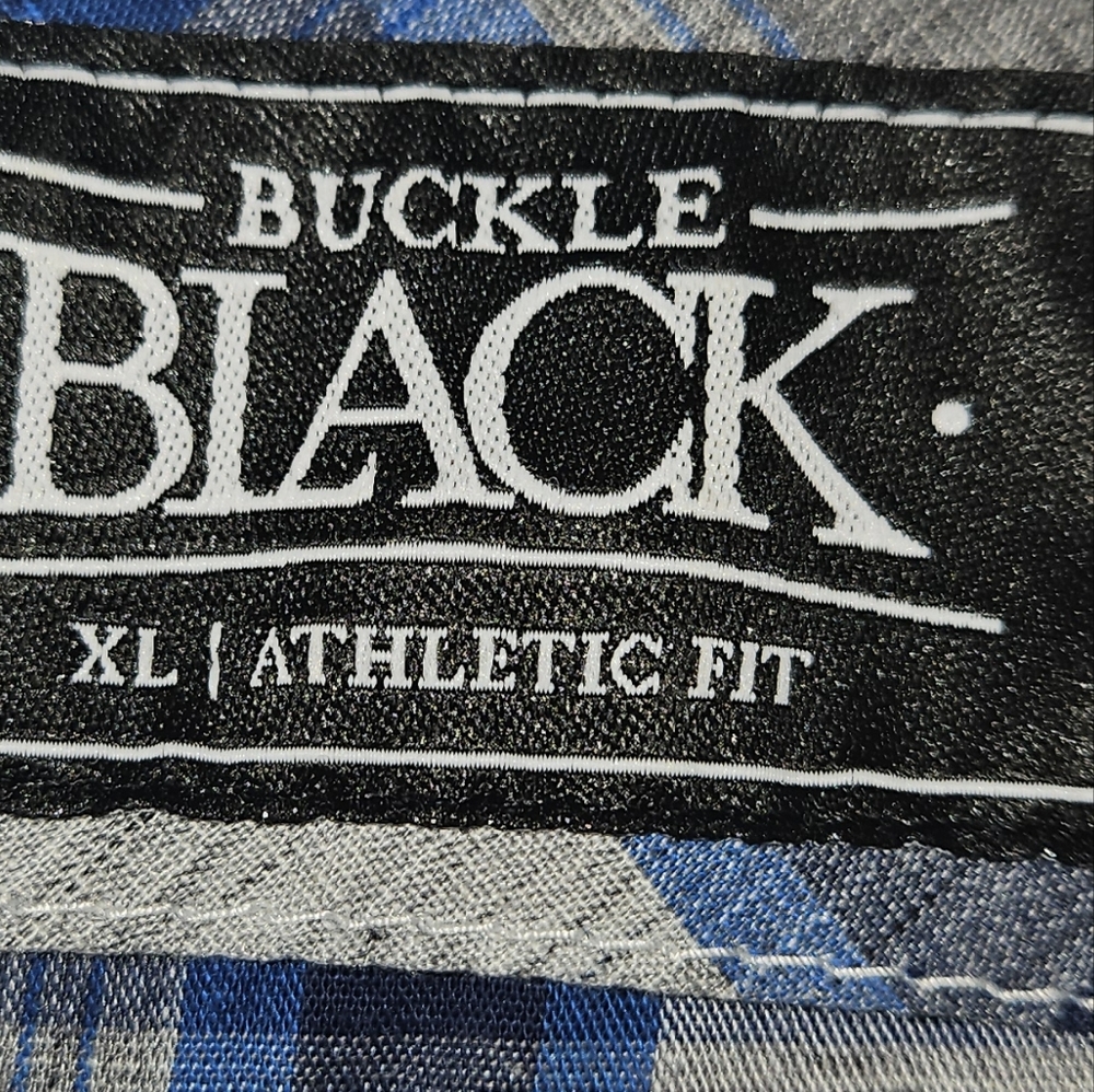 Buckle Mens Athletic Fit XL  Pearl snaps